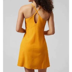 Athleta - Infinity Dress with Built-in Shorts in Gold